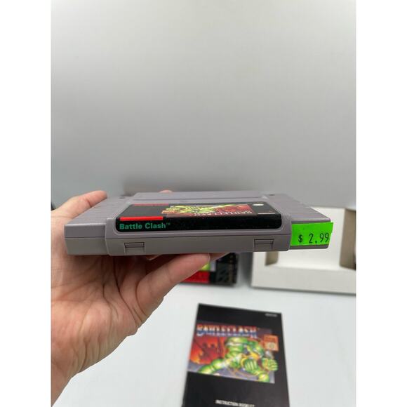 Battle Clash (Super Nintendo SNES) Complete CIB Authentic - Picture 9 of 11